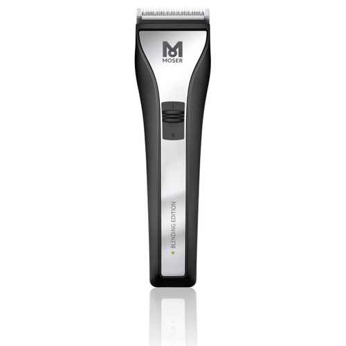 Машинка для стрижки Moser 1877-0052 Chrome 2 Style Blending Edition, черный-серебро