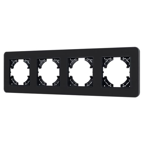 Рамка стеклянная FRM-OMALI-SFGS-4-BK Arlight 049717