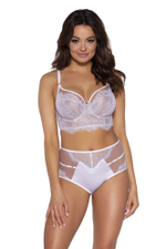 Трусы-бразилиана с высокой линией талии (Размер: M) (Цвет: черный)