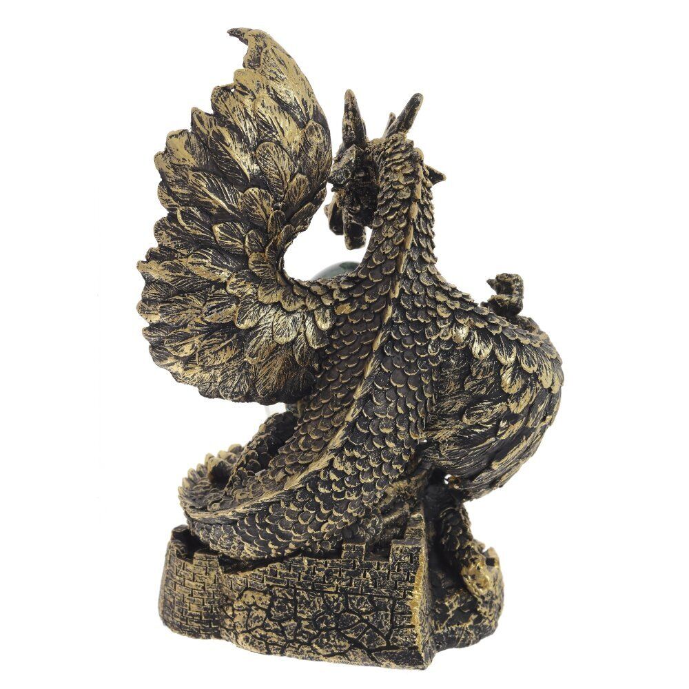 GAEM Фигурка декоративная в стекл.шаре "Дракон", D 6 см, L16 W13 H23 см