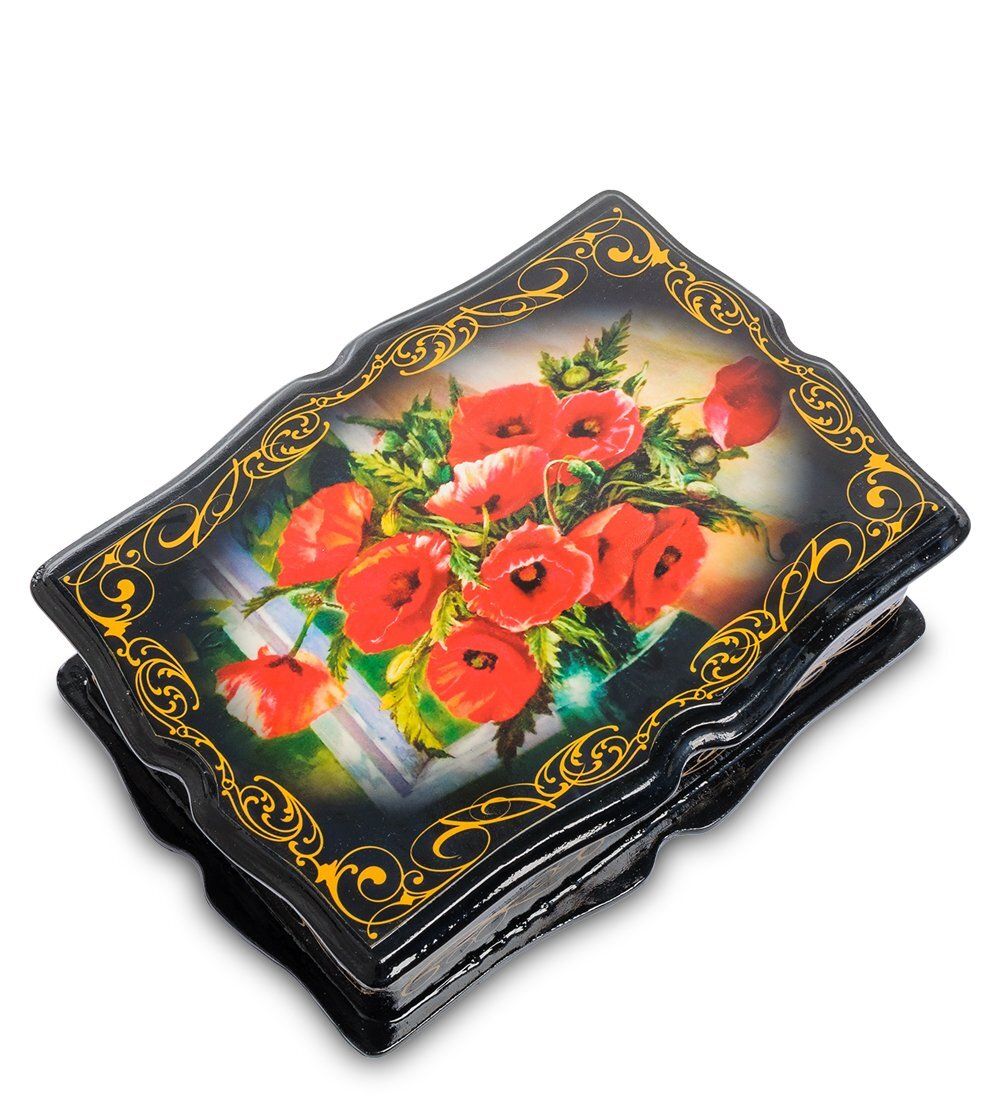 Народные промыслы ШК-13/ 3 Шкатулка в технике декупаж в асс. (ажур 13х18х5)