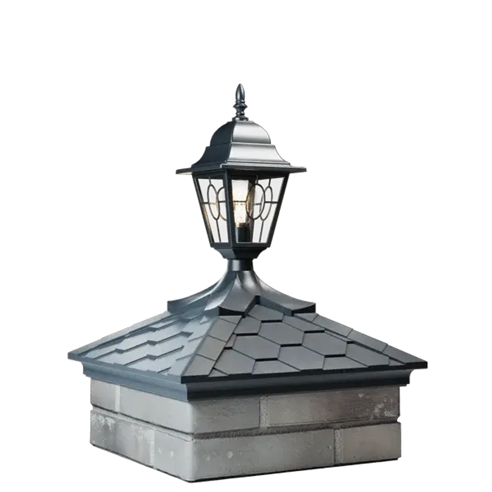 Колпак для забора EVEREST под фонарь на 1,5 кирпича