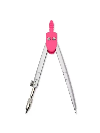 Циркуль ErichKrause S-Сool, розовый, 120 мм