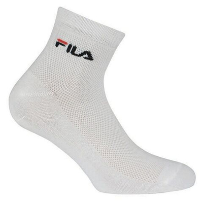 Теннисные носки Fila Quarter Mercerized Cotton 3P - white