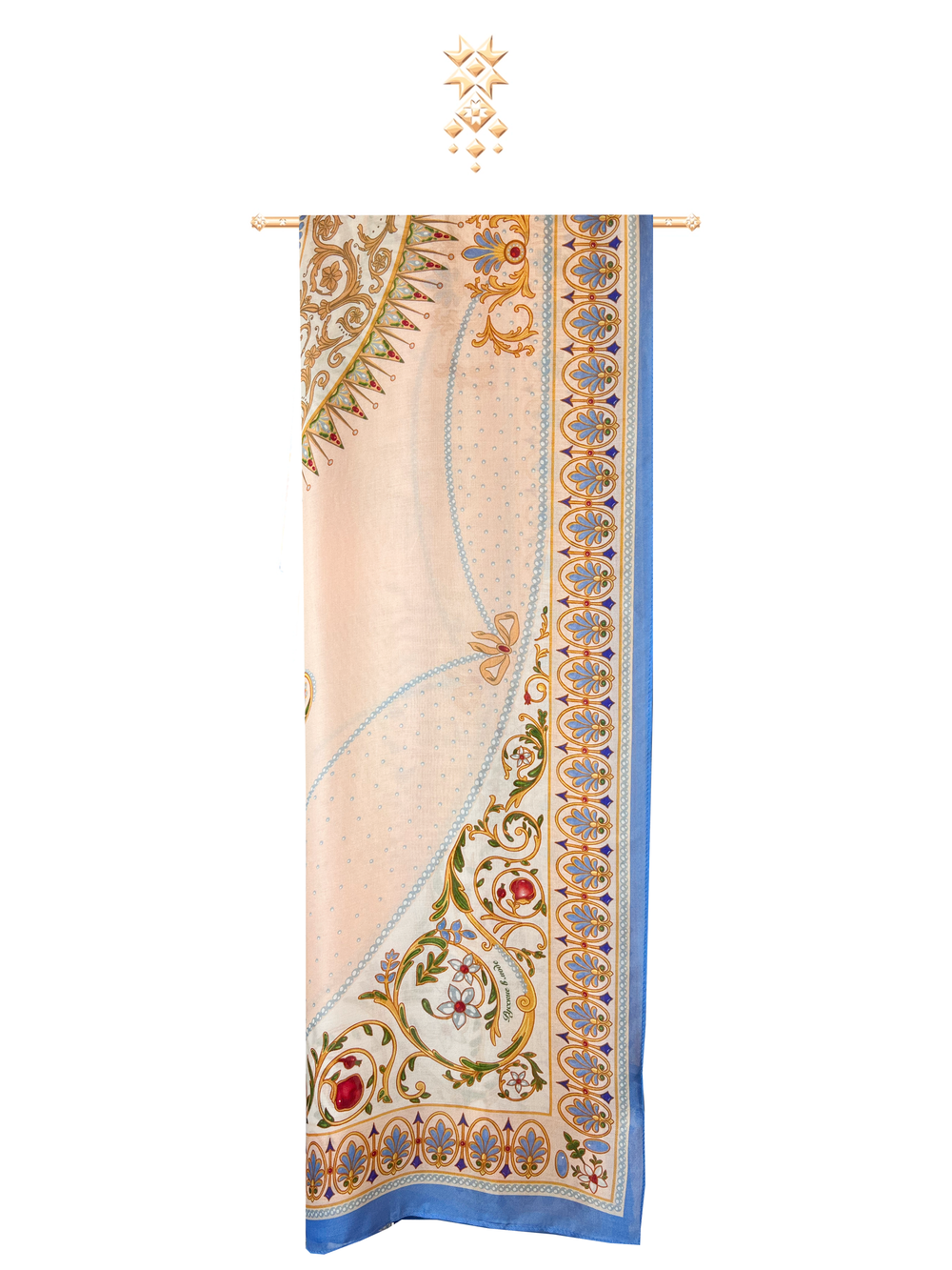 Палантин «Павловск. Севрский фарфор»