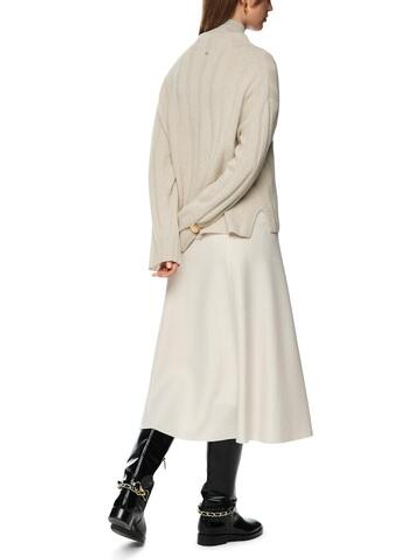 Marc Cain Юбка миди из натуральной шерсти