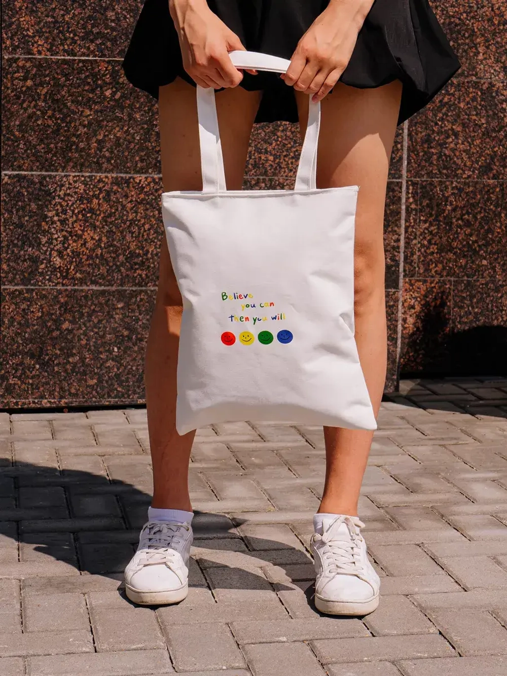 Сумка шоппер на молнии повседневная