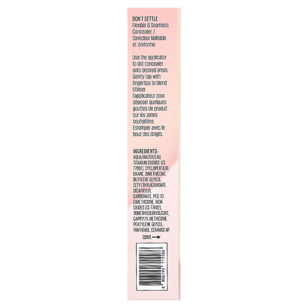 Kaja, Don't Settle, консилер, эластичный и цельный, 4 шт., вафли, 7 г (0,24 унции)