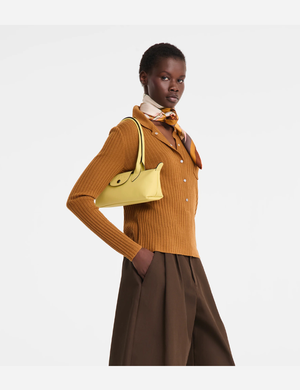 Сумка Longchamp Le Pliage Xtra M Shoulder bag "Lime"
