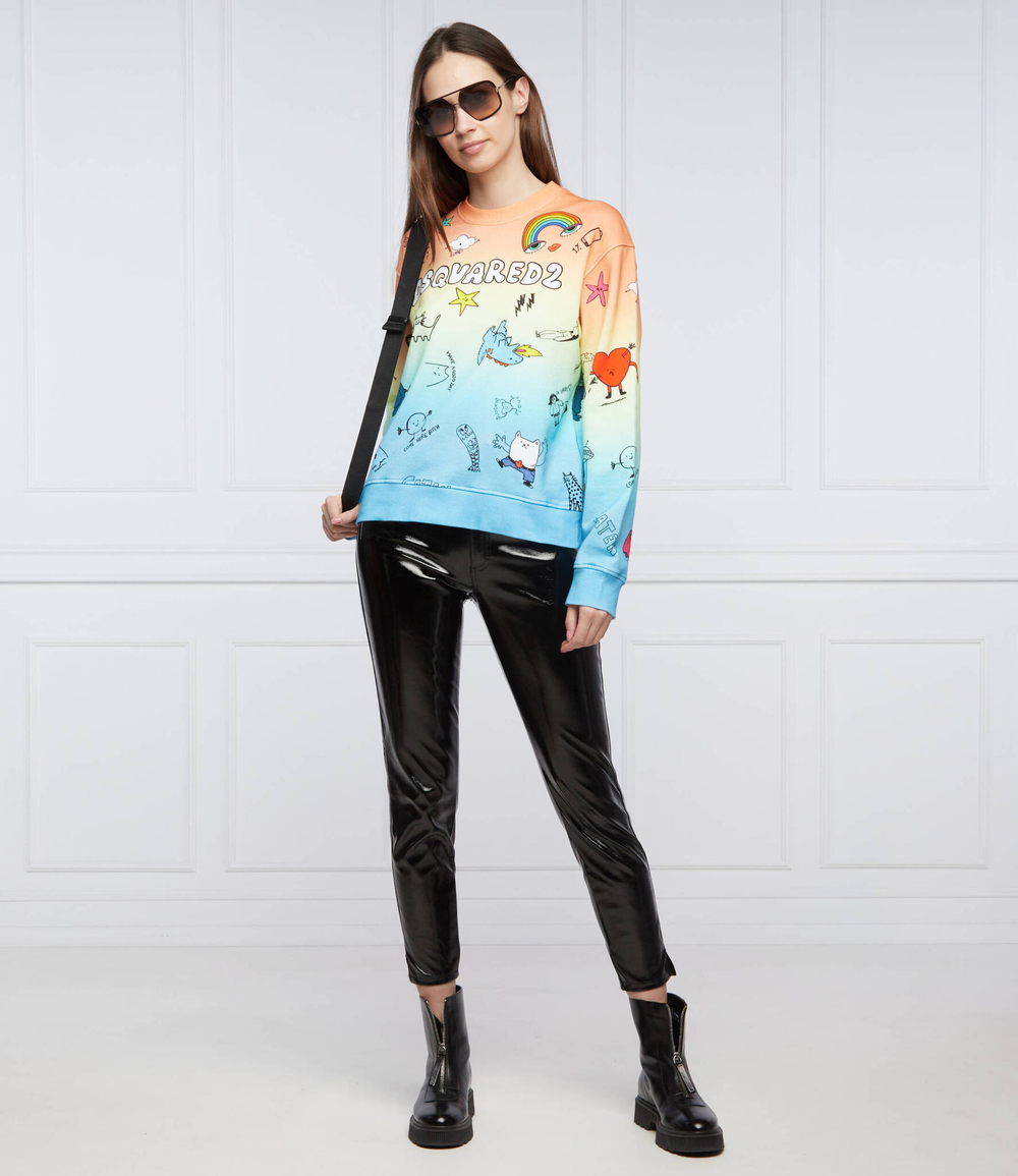 тощие cartoon cool Dsquared2 - разноцветная(S72GU0373 S25544)