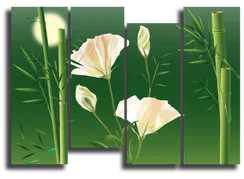 Модульная картина "Бамбук"
