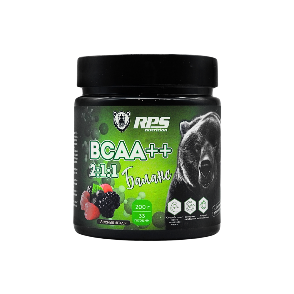 BCAA (2:1:1) 200г БАНКА RPS NUTRITION