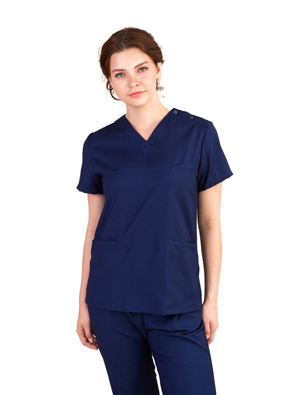 Туника медицинская женская Тезис TZ300, серый, 54