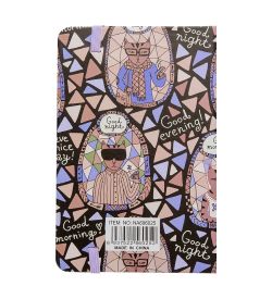 BM-22/3 Блокнот мал. «Богемные коты» (твердая обложка)