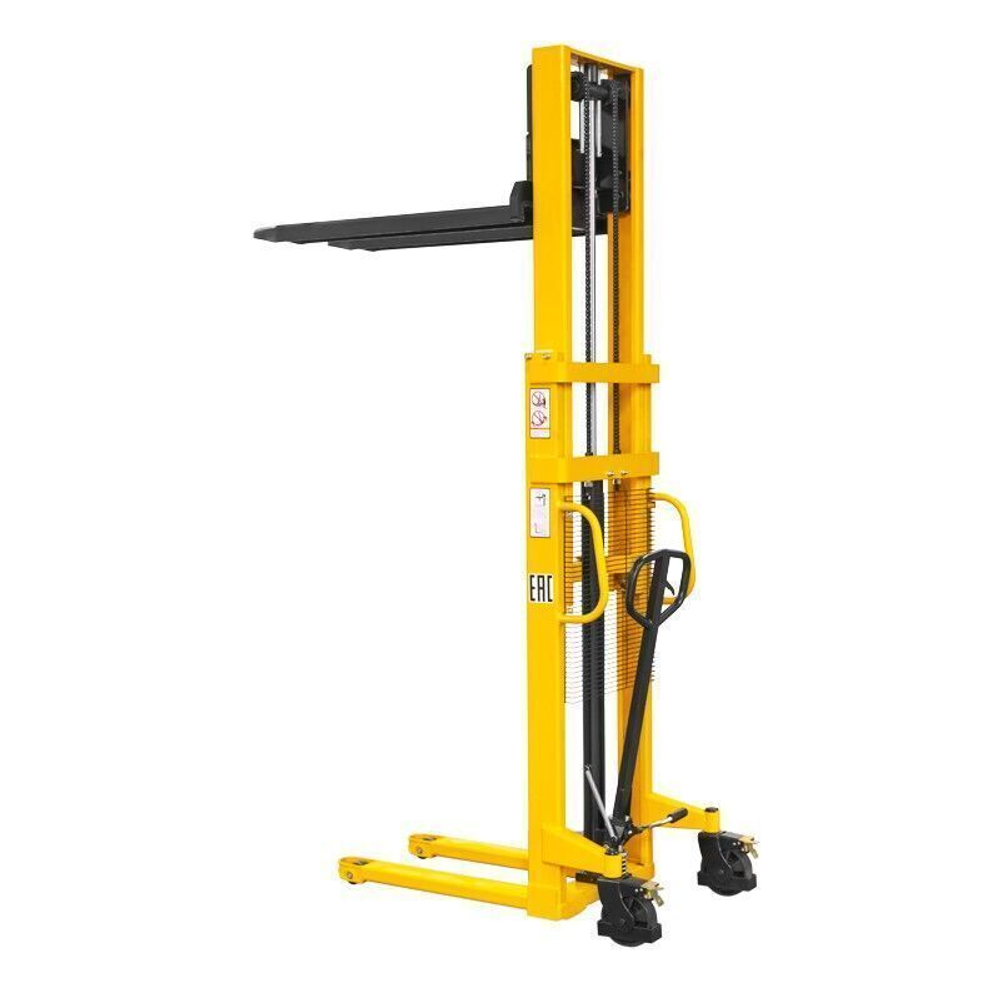 Ручной гидравлический штабелер SDA 1025 (1000 кг; 2,5 м; фиксированные вилы) SMARTLIFT (SMART)