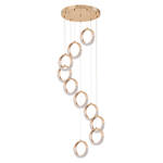 Подвесной светодиодный светильник Arte Lamp MONTANA A7777SP-10GO