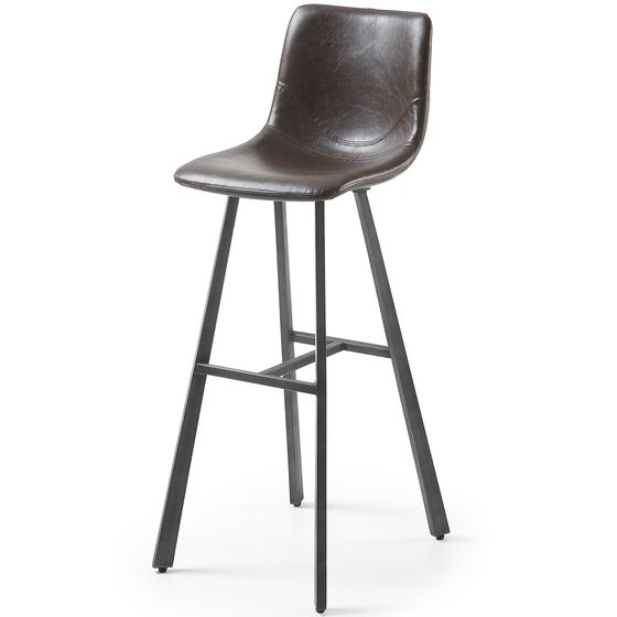 Барный стул Trac 81 см темно-коричневый | La Forma | Испания