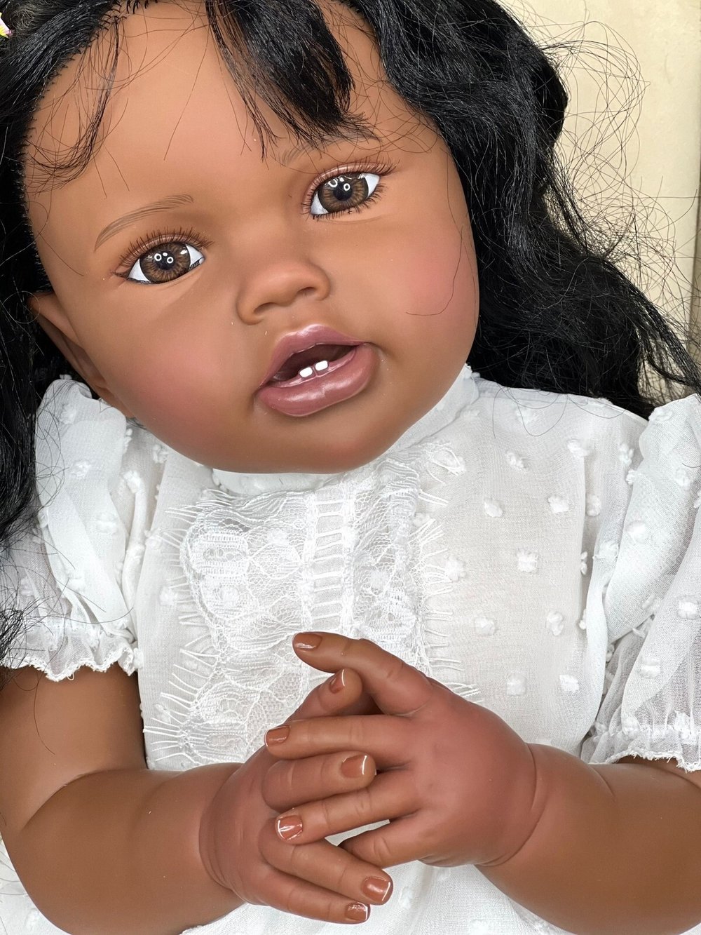 Кукла Реборн мягконабивная 60см (FA-975)