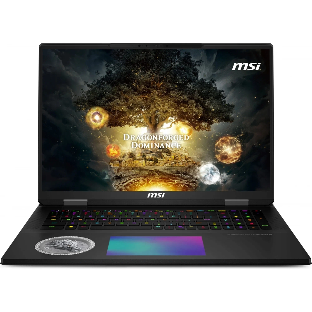 Ноутбук MSI Titan Dragon Edition 18 HX AI A2XWJG-205RU Core Ultra 9 285HX 64Gb SSD4Tb RTX 5090 24Gb 18" IPS UHD+ (3840x2400) Win11Home black (9S7-1824A5-205)