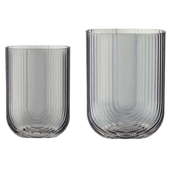 Ваза для цветов Florenty, 23,5 см, серая