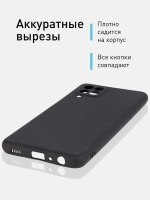 Чехол ROSCO для Samsung Galaxy A22;Samsung Galaxy M22 оптом (арт. SS-A22-COLOURFUL-BLACK)
