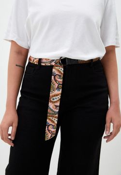 Джинсы палаццо широкие