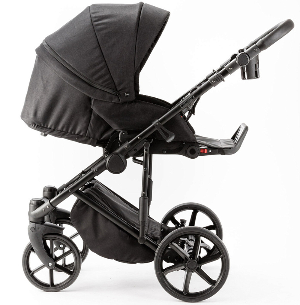 Детская коляска Adamex Locco Light 2 в 1 LL-TK53 TIP (ЧЕРНЫЙ)