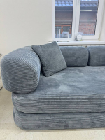 Бескаркасный модульный диван TEDDY (графитовый)