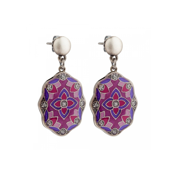 Серьги Clara Bijoux Лилия A76388 V