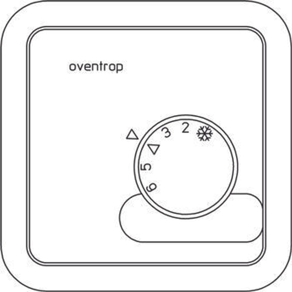 Термостат комнатный Oventrop 230В встраиваемый