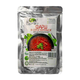 Фарш в соусе Болоньезе Dr. Grun, 350 г