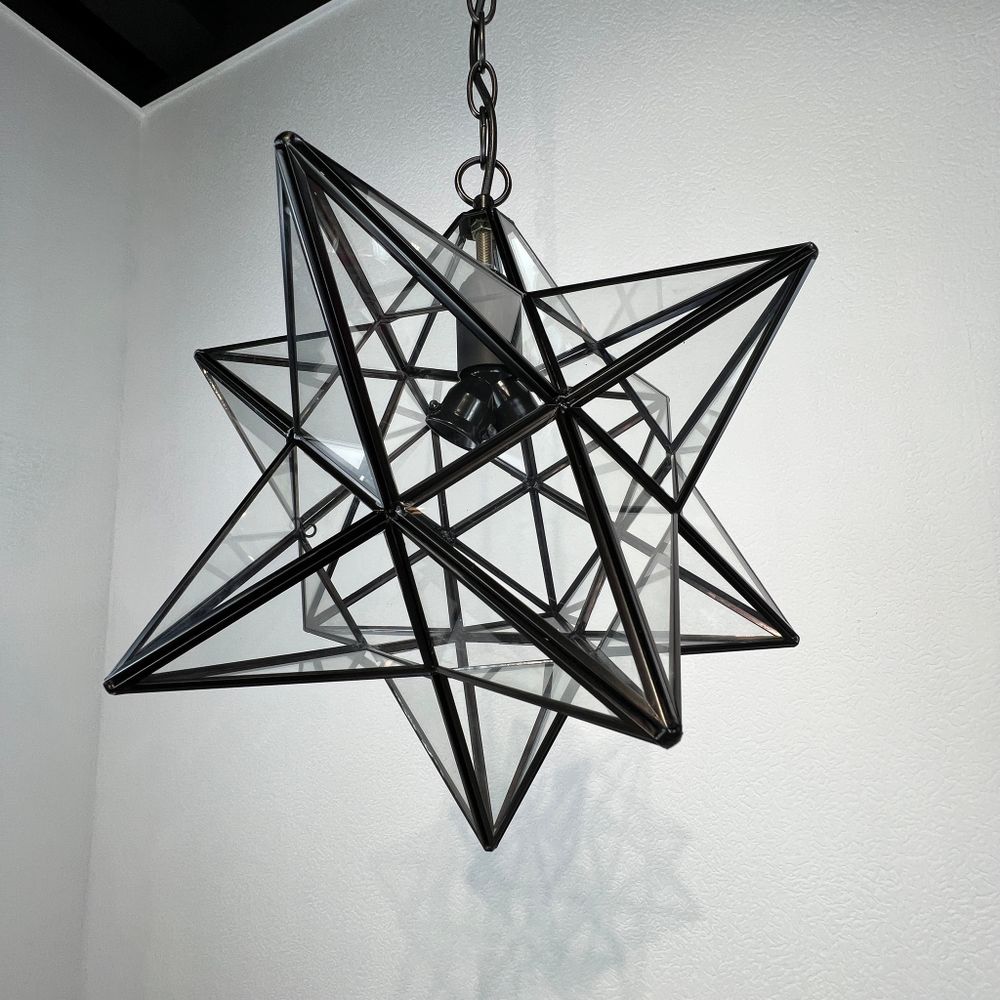 Люстра Black Star Clear Glass 35 См By Imperiumloft