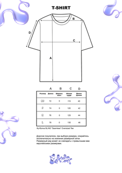 Футболка BLIND "Seamless" Oversized Tee