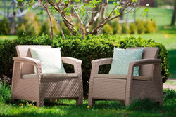 Комплект мебели Corfu Russia duo (2 кресла), капучино