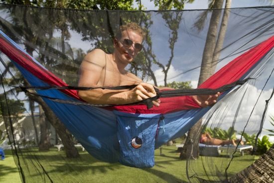 Москитная сетка для гамака Ticket to the Moon Convertible BugNet 360° Green