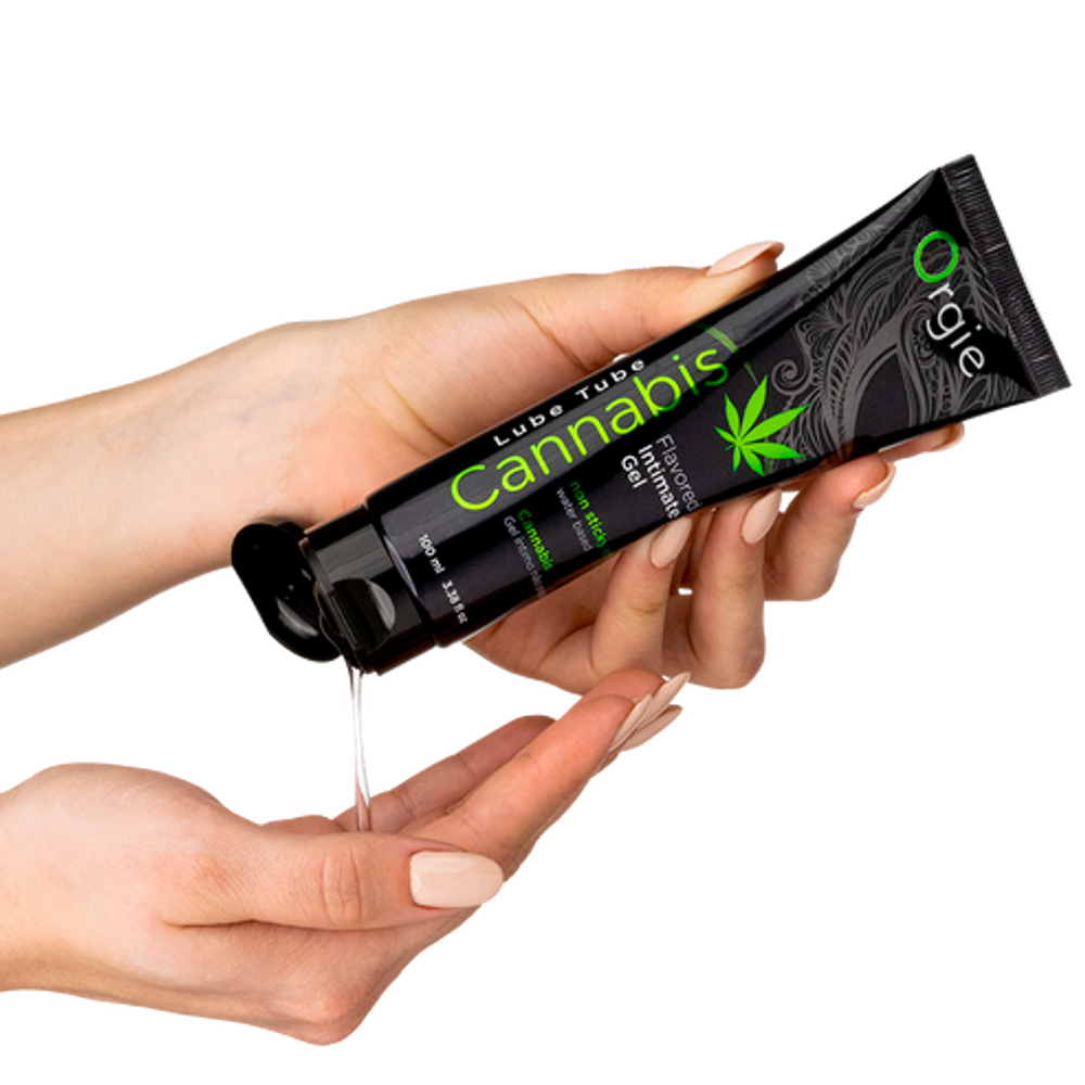 Интимный гель с ароматом каннабиса Orgie Lube Tube Cannabis, 100 мл