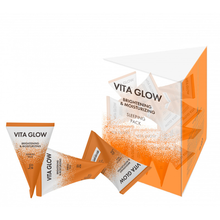 Маска для лица J:ON Vita Glow Brightening and Moisturizing Sleeping Pack Ночная осветляющая, увлажняющая 5 мл