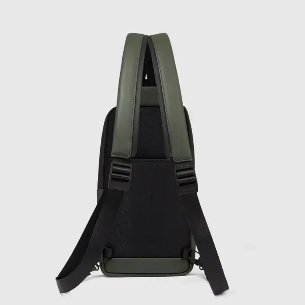 Сумка-слинг трансформер Piquadro Corner 2.0/Verde