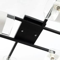 Citilux Вирта CL139165 Люстра потолочная Чёрная Матовая