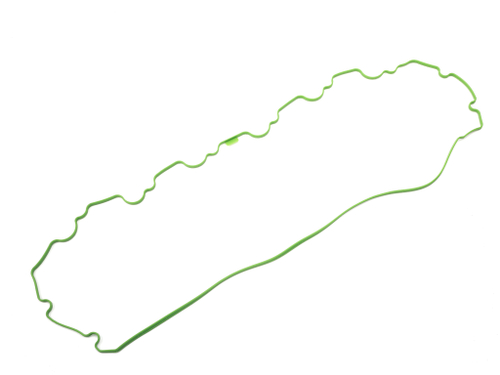 Прокладка клапанной крышки ЯМЗ 536 зелёный силикон, ПРЕМИУМ (ПТП64)