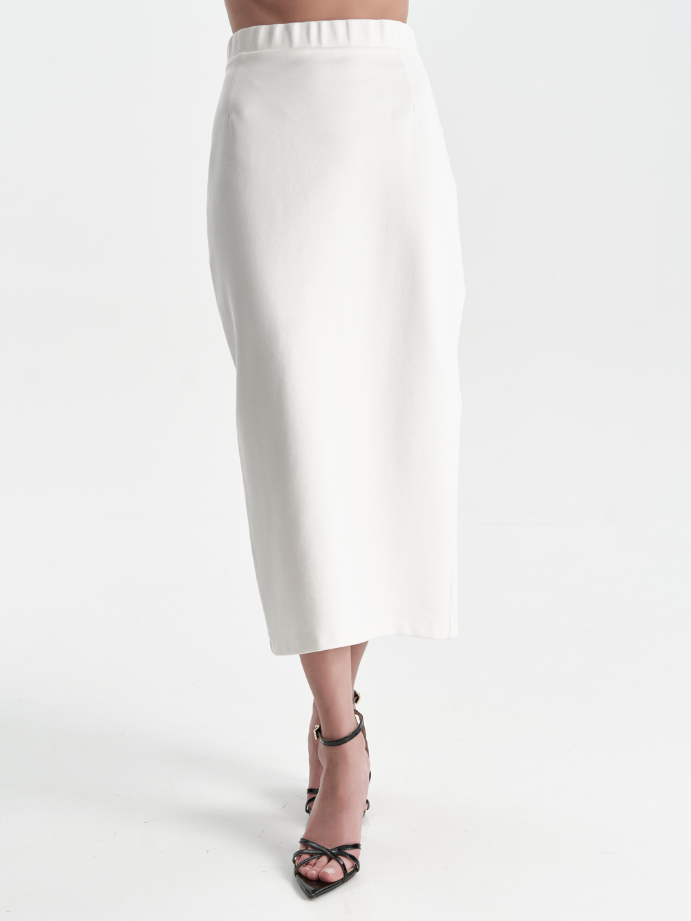 Юбка "Жена президента" в белом оттенке