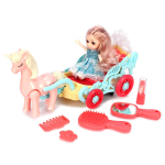 Карета с лошадью и куклой коробка 0817C-2