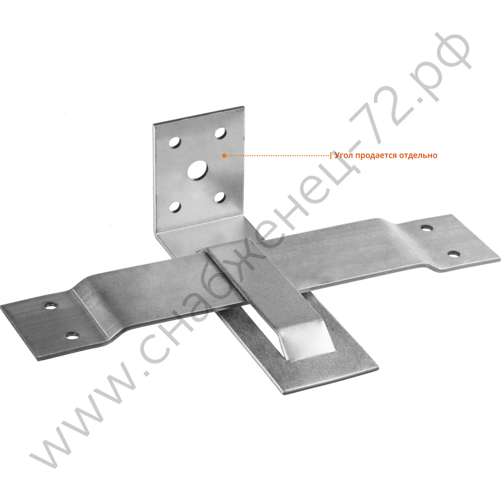 ЗУБР СОС-2.0 40х200(140) х 2 мм, скользящая опора для стропил, пластина (310166-140)