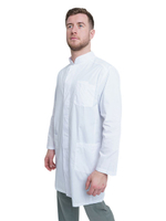 Халат медицинский мужской СтильБ 68ТСД, белый, 58