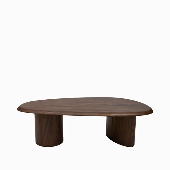 Кофейный стол Tatlin 105х26 см, шпон ореха