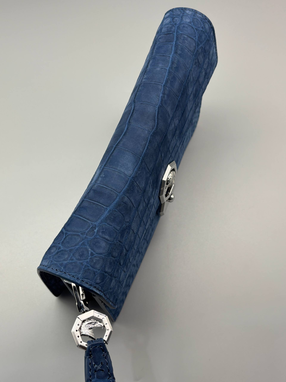 Клатч из кожи крокодила Stefano Ricci