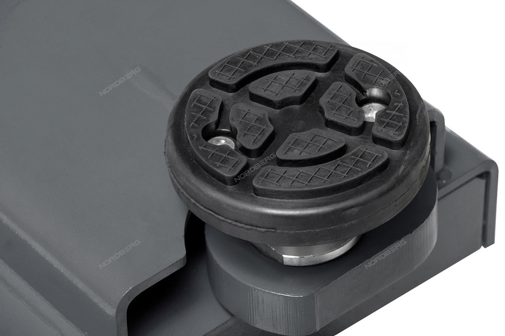 NORDBERG (N433_G) Траверса с ручным приводом, серая 3 т