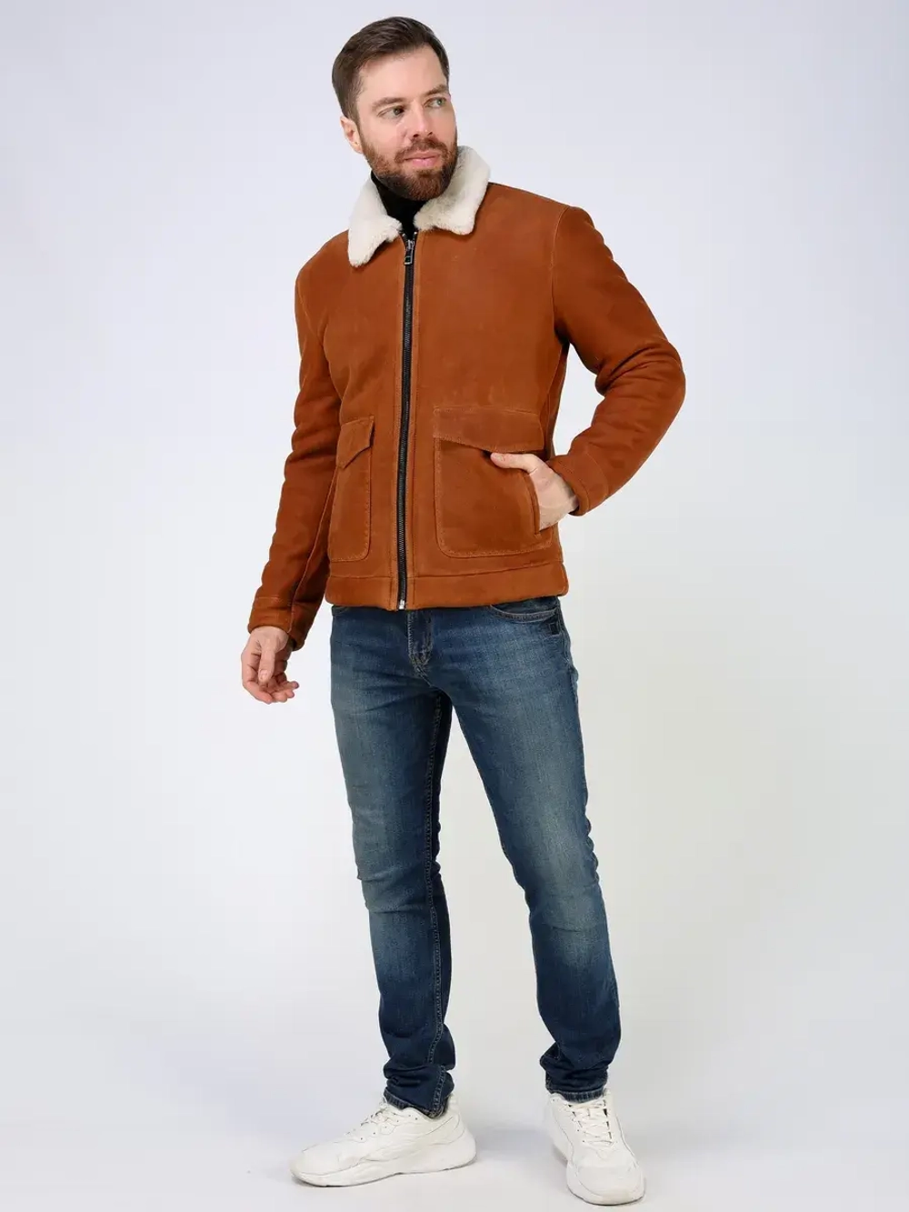 Дубленка зимняя натуральная