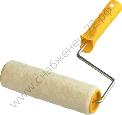 STAYER VELUR 40 мм, 180 мм, 50% акрил, 50% шерсть, Малярный валик с ручкой, MASTER (0331-18)