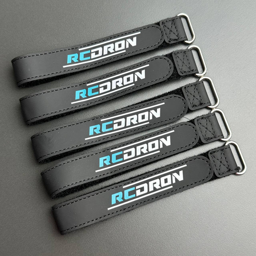 Ремешки для аккумулятора RCDron 20mm-25cm 5 шт. (Кожаный)